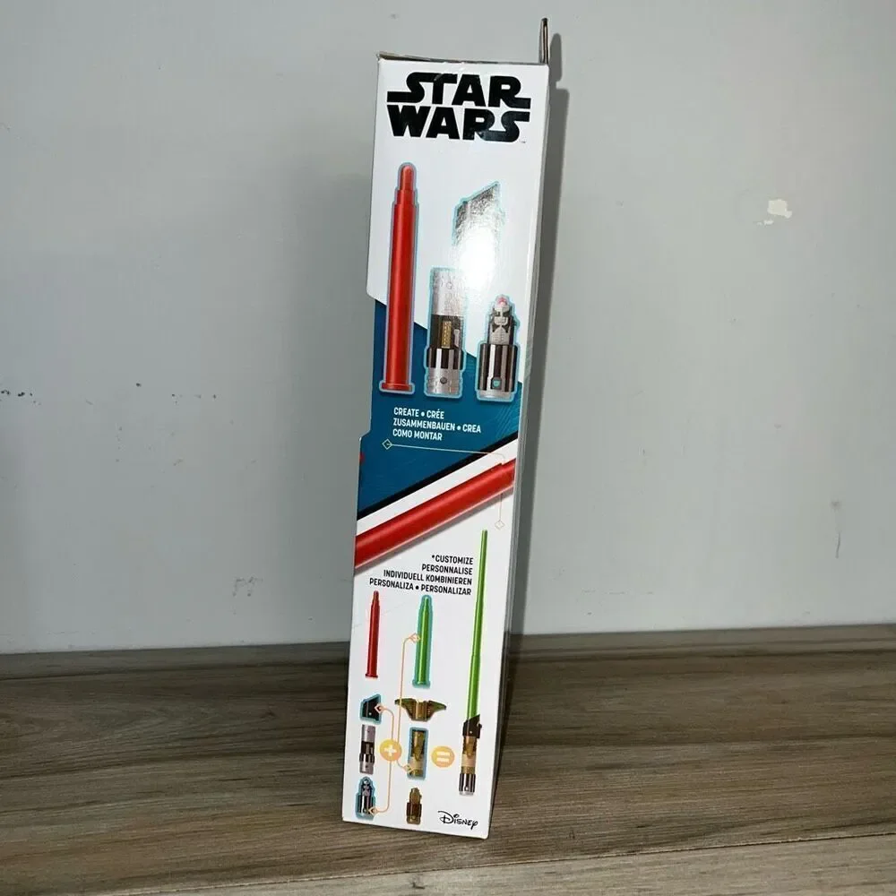 Star Wars Lightsaber Forge Darth Vader Extendable Red Lightsaber Roleplay Toy 4+ - Picture 6 of 7